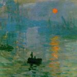nascer do sol (1872), de Claude Monet