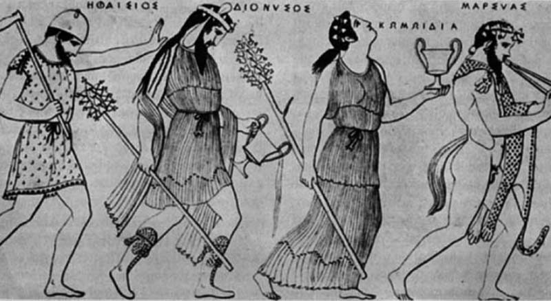 As Origens da Comédia Grega